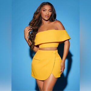 Off Shoulder Crop Top Size 4